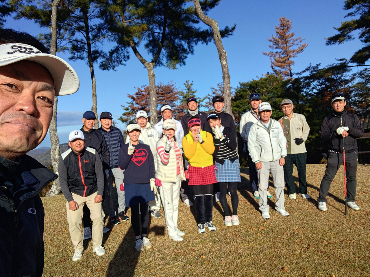 11月岡山金陵カントリークラブ参加者