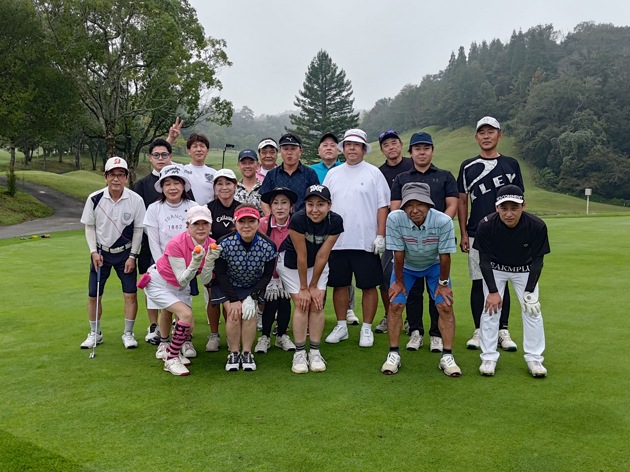 たけべの森ゴルフ俱楽部参加者