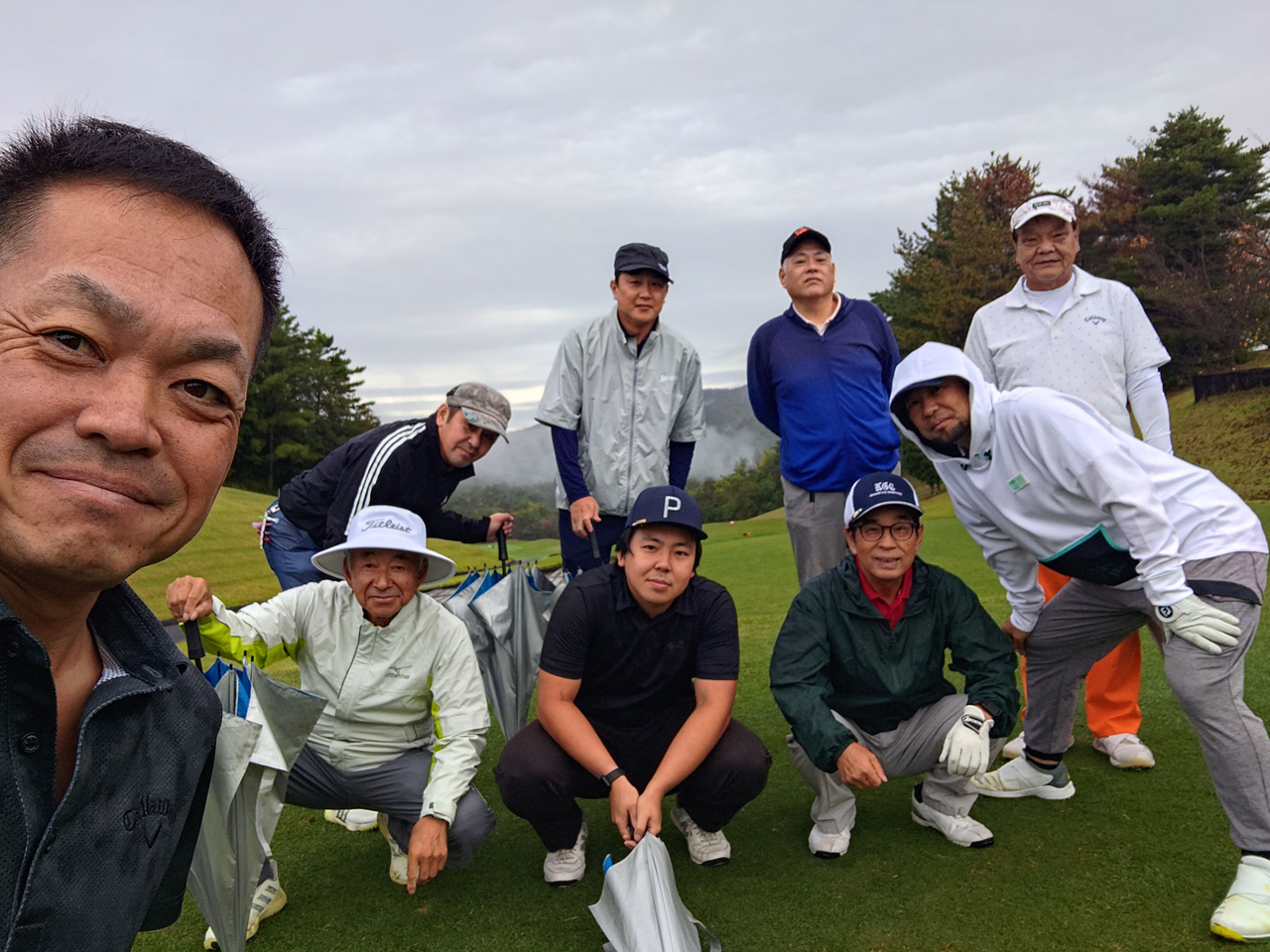 岡山空港ゴルフコース参加者