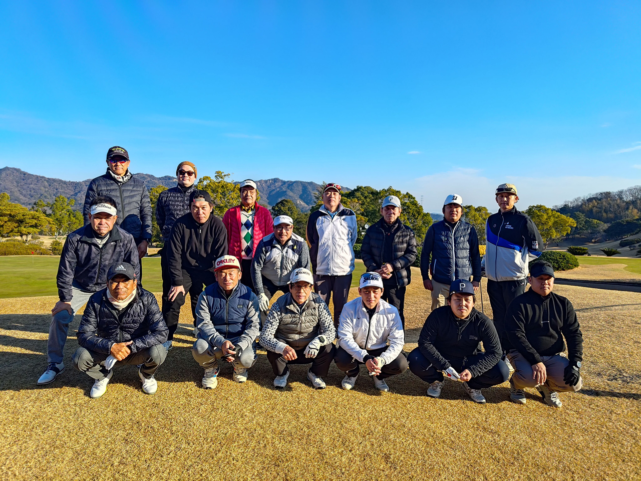 １月東児が丘マリンヒルズゴルフクラブ参加者